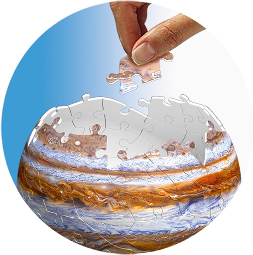 3D Пазл Планетарная Система 960 Деталей