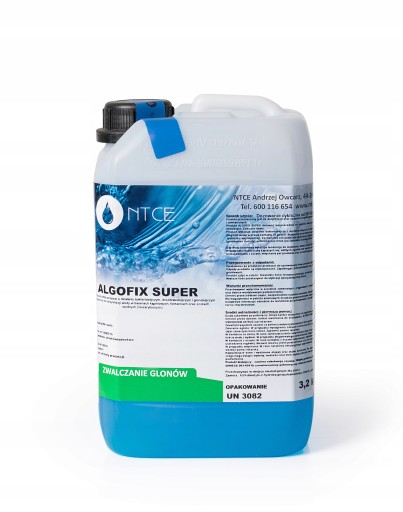 Противоводорослевая химия Бассейн с водорослями ALGOFIX SUPER NTCE 3,2 л