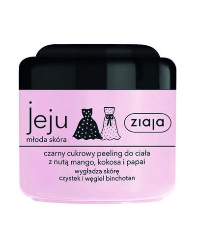 ZIAJA JEJU YOUNG SKIN Скраб для тела с черным сахаром 200 мл