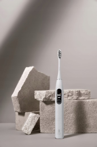 Звуковая зубная щетка Oclean X Pro Elite, серая