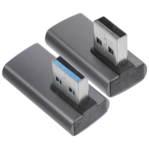 2шт USB-адаптер 90 градусов USB-адаптер USB-адаптер 30 градусов