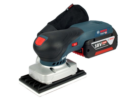 КАЧЕСТВЕННАЯ ШЛИФОВАЛЬНАЯ МАШИНА GSS 18V-13 BOSCH 2x4,0 Ач