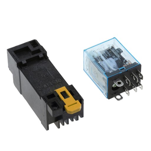 Реле LY2NJ Маленькое реле 10 DPDT DC12V с гнездом
