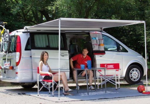 ТЕНТ В КАССЕТНОМ FIAMMA F35 Pro 220 МИНИВЭН ВНЕДОРОЖНИК