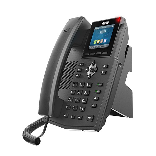 Fanvil X3S Pro IPV6 HD Audio RJ45 VoIP-телефон с ЖК-дисплеем