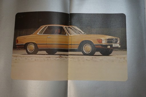ПАПКА ПРОСПЕКТА Mercedes C107, 350 SLC, 450 SLC