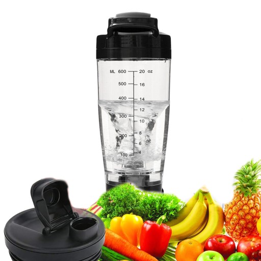 vortex shaker elektryczny usb szejki 600ml czarny