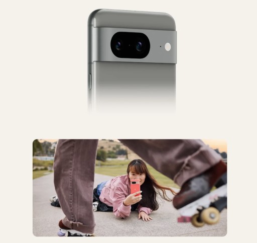 GOOGLE PIXEL 8, 5G, 8/128 ГБ, 120 Гц, 6,2 дюйма, NFC, 50 Мпикс, WiFi7, BT5.3, Android14, VPN