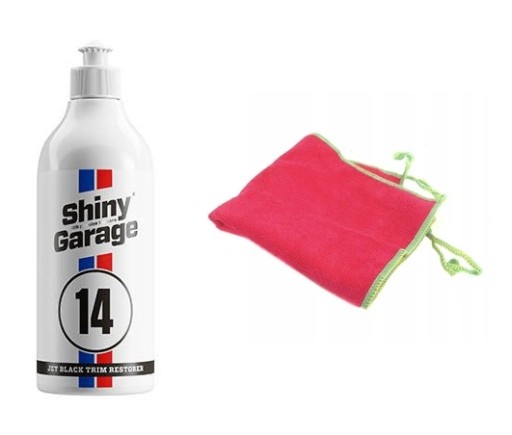 Shiny Garage Jet Black Trim Restorer пластик 500мл