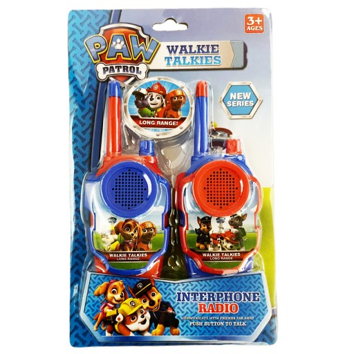 НАБОР PAW PATROL 3в1 ЧАСЫ ДЛЯ СМАРТФОНА СЛУШАЮТСЯ