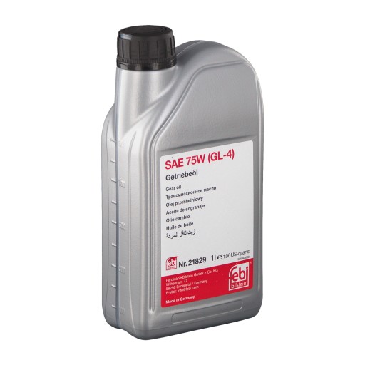 FEBI 21829 MTF ТРАНСМИССИОННОЕ МАСЛО (1 л) SAE 75W API