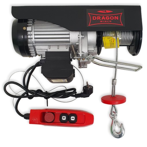 Dragon Winch Электрическая канатная лебедка 230В | 400/800 кг