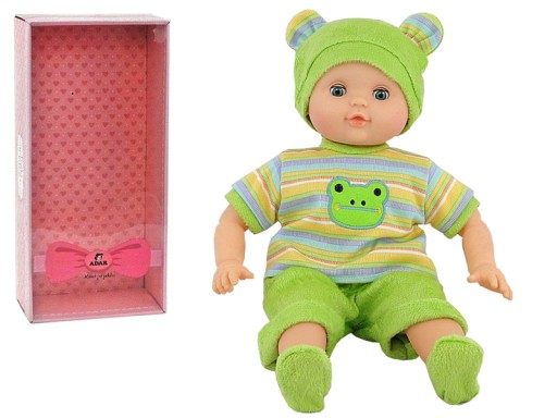 lalka BABY bobas BORN mówi ŚPIEWA zamyka OCZY prezent box nr49