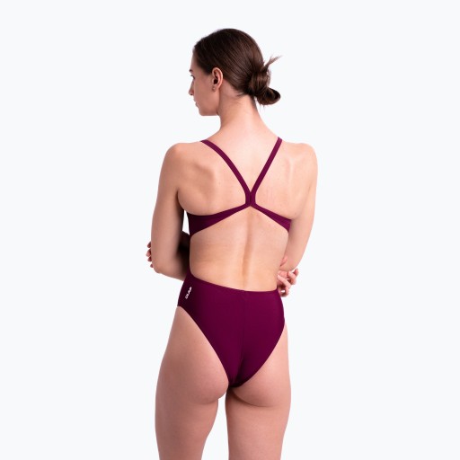 Женское платье для плавания в хлопок burgundy xl