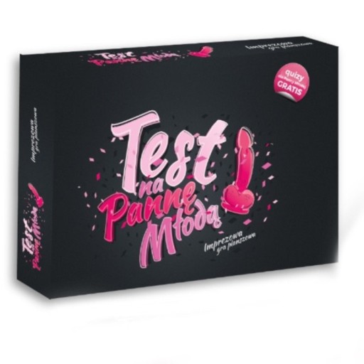 TEST NA PANNĘ MŁODĄ GRA PLANSZOWA NA PANIEŃSKI