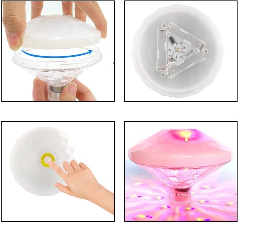 Лампа для бассейна для джакузи Цвета лампы RGB