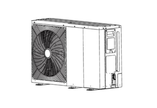 Pompa ciepła DE DIETRICH MODENA 10 MR monoblok, powietrze-woda 7794585A