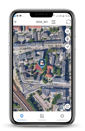 SOLID GPS LOCALIZER для собак, кошек и домашних животных draVires_GPS01 Pol.Application