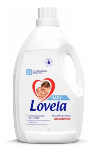 Lovela Baby Milk для стирки детского белья.