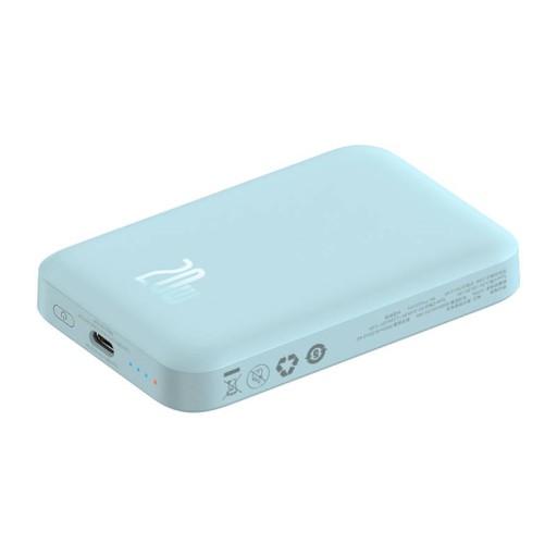 BASEUS MAGNETIC POWER BANK LED КАБЕЛЬ USB-C 6000 МАЧ 20 Вт POWERBANK MAGSAFE