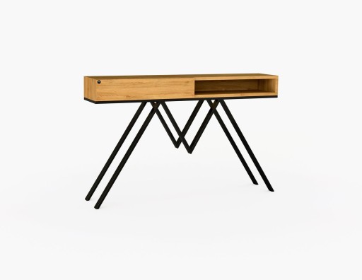 KONSOLA 120 cm DREWNO LITE DĄB OLCHA SKD-290
