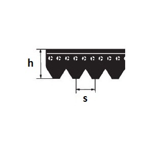Ремень многопазовый ремень 4PJ 1016 OPTIBELT