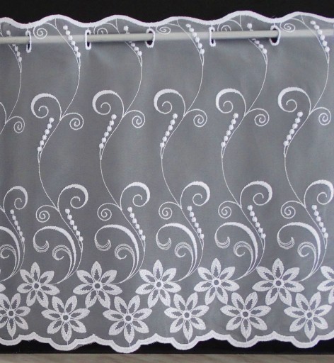 Mg ревность Mireja White Network Embroidery 250x60 см M