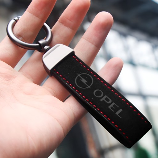 КОЖАНЫЙ БРЕЛОК ДЛЯ КЛЮЧЕЙ OPEL ПРЕМИУМ Подвеска для автомобильного ключа с ЛОГОТИПОМ