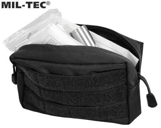 Карман для груза Маленький карман для груза Molle MIL-TEC Органайзер для хранения Черный +GR.