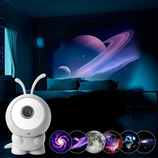 НОЧНИК GALAXY STAR PROJECTOR 6 ДИЗАЙНОВ ДЛЯ СПАЛЬНИ