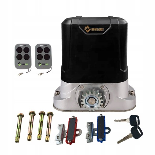 Napęd do bram przesuwnych Home Gate 800kg + lampa LED + IR