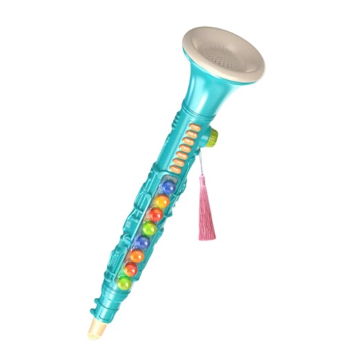 8-tonowy instrument muzyczny zielony klarnet