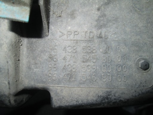 OBUDOWA FILTRA POWIETRZA BERLINGO 9643853880 1.9D
