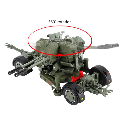 1/35 Зенитный военный грузовик, модель автомобиля из сплава C2