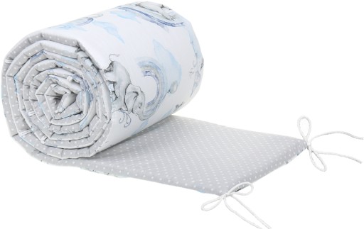 ЗАЩИТА ДЛЯ ДВУСТОРОННЕЙ КРОВАТИ С КОВРИКОМ 180х30см BABYMAM