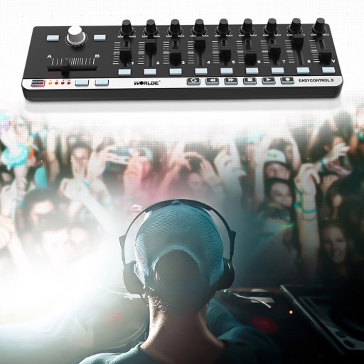 WORLDE EasyControl.9 Портативный мини-USB 9 Slim-Line