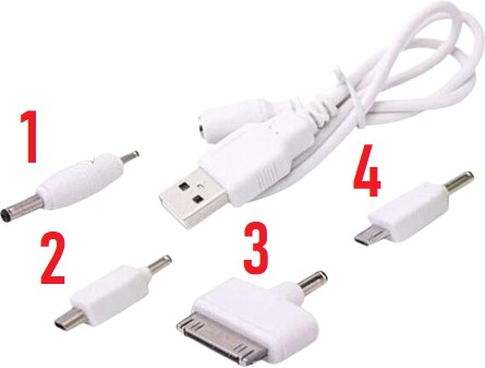 КАБЕЛЬ 4в1 MINI USB MICRO USB NOKIA THIN PIN IPAD IPHONE 30-контактный КАБЕЛЬ