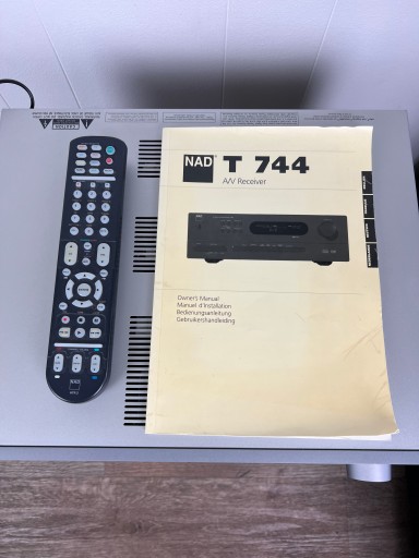 Ресивер, усилитель НАД Т 744