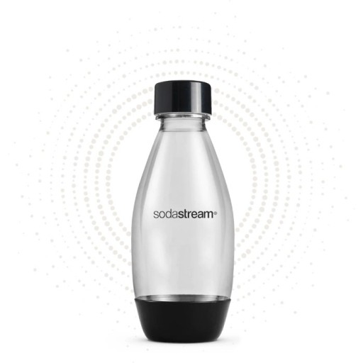 X2 БУТЫЛКИ ДЛЯ ВОДЫ SODASTREAM FUSE 0,5 Л — ЧЕРНЫЕ, ДВЕ УПАКОВКИ