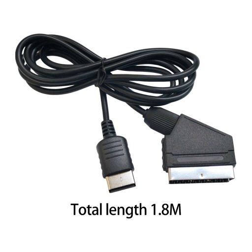 КАБЕЛЬ SCART ДЛИНОЙ 1,8 М ИЗ ПРОЧНОГО RGB К ПОРТАТИВНОМУ КАБЕЛЮ RGB DC SCART
