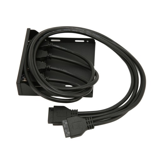 Передняя панель USB 4 USB 3.0 Два 19-контактных порта