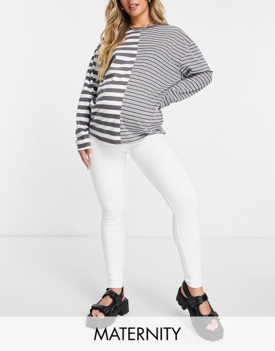 Topshop Maternity Джинсы для беременных белые 26/32