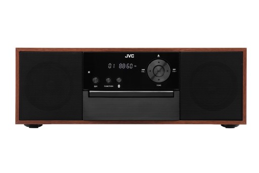 JVC RD-E761 CD-проигрыватель BT AUX USB CD-R ЖК-дисплей ДЕРЕВЯННЫЙ СТИЛЬНЫЙ