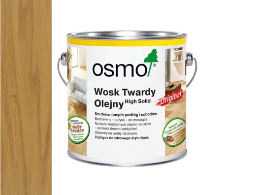 OSMO 3065 Масло с твердым воском 125 мл ПРОЗРАЧНОЕ ПОЛУМАТОВОЕ
