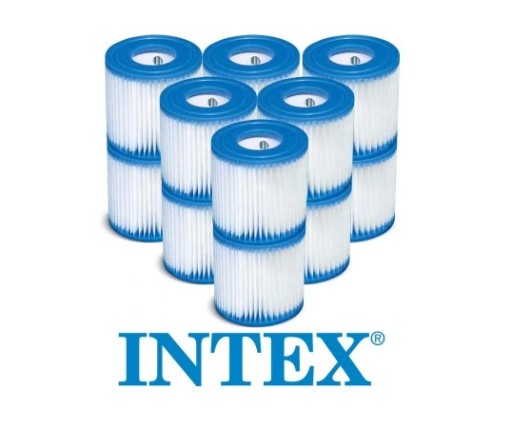 12 ФИЛЬТРОВ ФИЛЬТРОВ ТИПА S1 для НАСОСА INTEX 29001 SPA