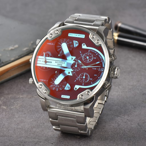 KUERST Teen Watch Мужские часы из нержавеющей стали Модные