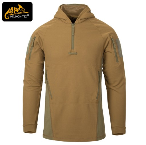 Толстовка для стрельбища Helikon RANGE HOODIE TopCool, цвет «Shadow Grey/Черный», размер M