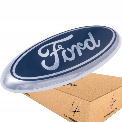 ЭМБЛЕМА FORD 145 мм ЗНАК ЛОГОТИП ЗАДНИЙ ФОКУСИРОВОК C-MAX