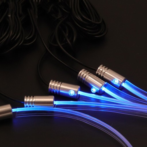 5 x 6M RGB EL WIRE ВНУТРЕННЕЕ ВОЛОКОННОЕ ОСВЕЩЕНИЕ