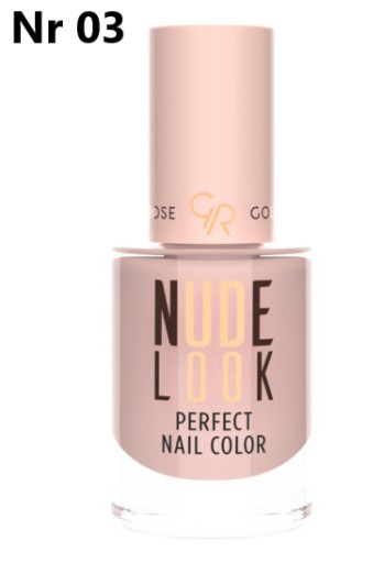 GOLDEN ROSE - Nude Look - Lakier do Paznokci - 03